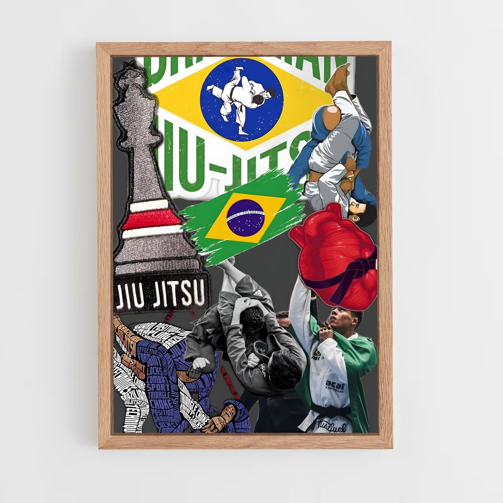 Poster L'Art du Jiu-Jitsu – affiche Jiu-jitsu brésilien (vue 4)